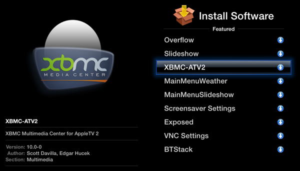 nitotv installer apple tv2