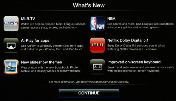 Apple TV 2 Gets Update - Apple