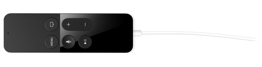 charging apple tv remote battery